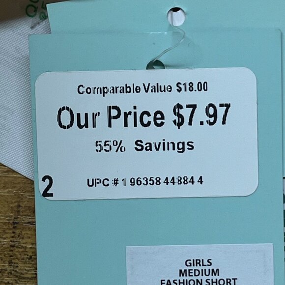 DSG Girls‎ Mid Rise Shorts Relaxed Fit Pink Cotton/Polyester/Spandex Size M - Picture 7 of 11